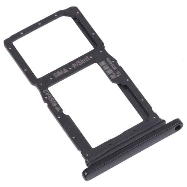 SIM Card Tray + SIM Card Tray / Micro SD Card Tray for Honor 9X, For Honor 9X