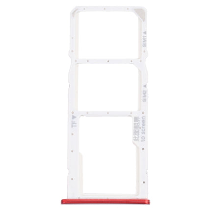 SIM Card Tray + SIM Card Tray + Micro SD Card Tray for Honor 7C, For Honor 7C