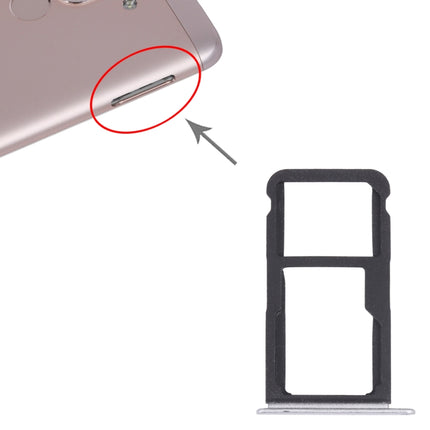 SIM Card Tray + SIM Card Tray / Micro SD Card Tray for Honor Play 6, For Honor Play 6