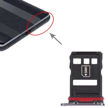 SIM Card Tray + NM Card Tray for Huawei Mate 40 RS Porsche Design, For Huawei Mate 40 RS Porsche Design