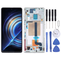 Original LCD Screen and Digitizer Full Assembly with Frame for Xiaomi Redmi K50 Gaming/Poco F4 GT, For Xiaomi Redmi K50 Gaming/Poco F4 GT(Original)