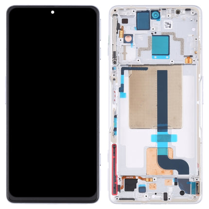 Original LCD Screen and Digitizer Full Assembly with Frame for Xiaomi Redmi K50 Gaming/Poco F4 GT, For Xiaomi Redmi K50 Gaming/Poco F4 GT(Original)