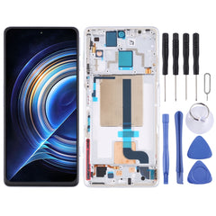 Original LCD Screen and Digitizer Full Assembly with Frame for Xiaomi Redmi K50 Gaming/Poco F4 GT, For Xiaomi Redmi K50 Gaming/Poco F4 GT(Original)