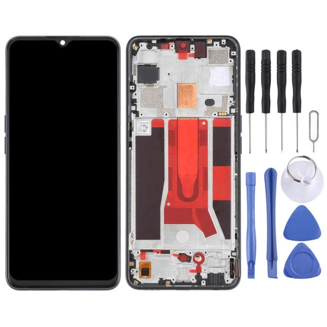 Original LCD Screen and Digitizer Full Assembly with Frame For OPPO Reno3 5G/Reno3 Youth/F15/Find X2 Lite/K7 5G