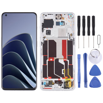For OnePlus 10 Pro NE2210 Digitizer Full Assembly with Frame Original LCD Screen, For OnePlus 10 Pro