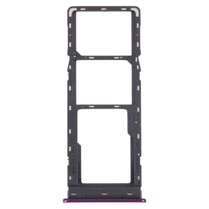 For Infinix Hot 8 Lite/Hot 8 SIM Card Tray + SIM Card Tray + Micro SD Card Tray