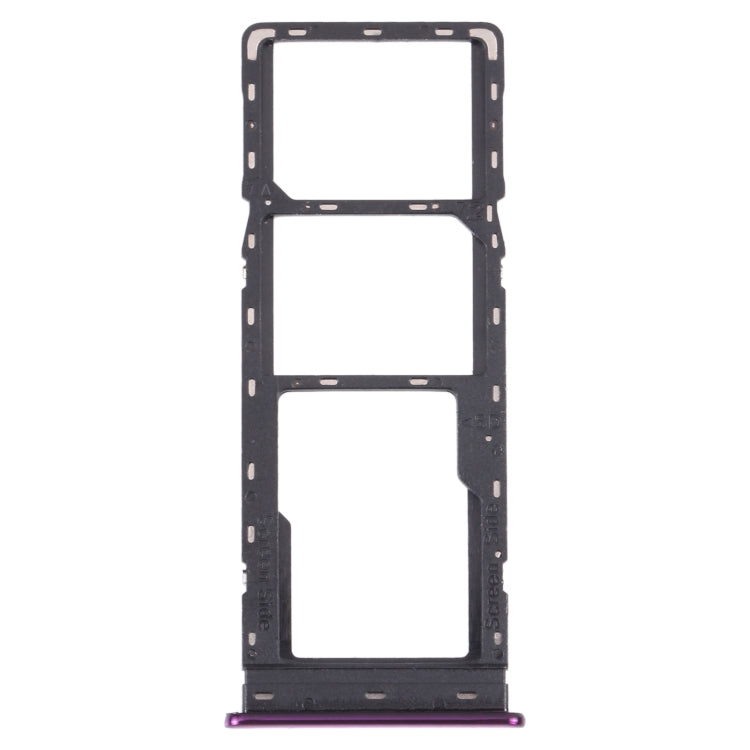 For Infinix Hot 8 Lite/Hot 8 SIM Card Tray + SIM Card Tray + Micro SD Card Tray