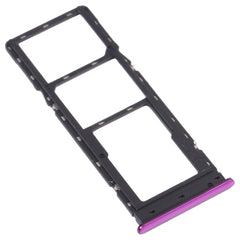 For Infinix Hot 8 Lite/Hot 8 SIM Card Tray + SIM Card Tray + Micro SD Card Tray