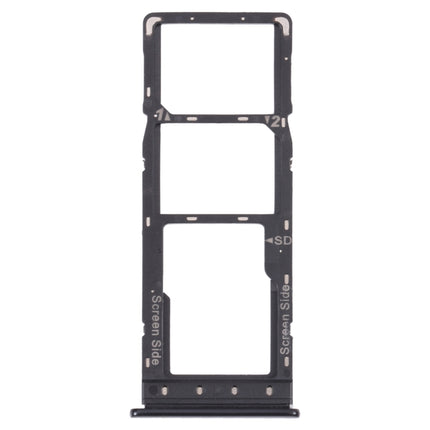 For Infinix Note 10 X693 SIM Card Tray + SIM Card Tray + Micro SD Card Tray