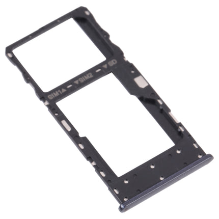 SIM Card Tray + SIM Card Tray / Micro SD Card Tray for TCL 10 5G T790Y T790H, For TCL 10 5G