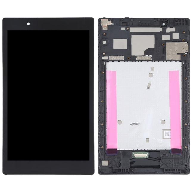 LCD Screen and Digitizer Full Assembly with Frame For Lenovo Tab3 8 Plus TB-8703X TB-8703 TB-8703F TB-8703N
