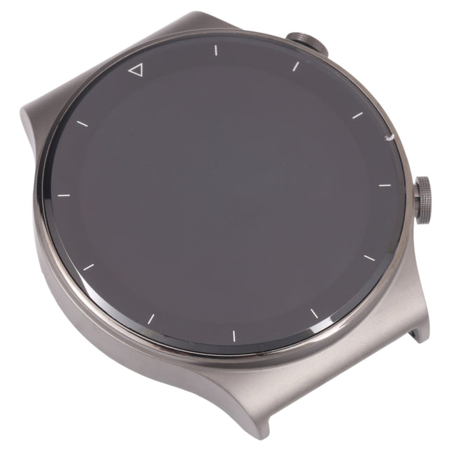 Original Sapphire Material LCD Screen and Digitizer Full Assembly With Frame for Huawei Watch GT 2 Pro VID-B19