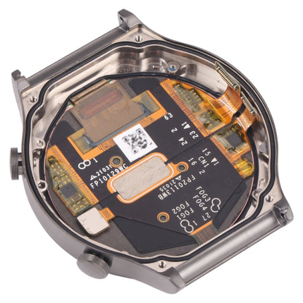 Original Sapphire Material LCD Screen and Digitizer Full Assembly With Frame for Huawei Watch GT 2 Pro VID-B19