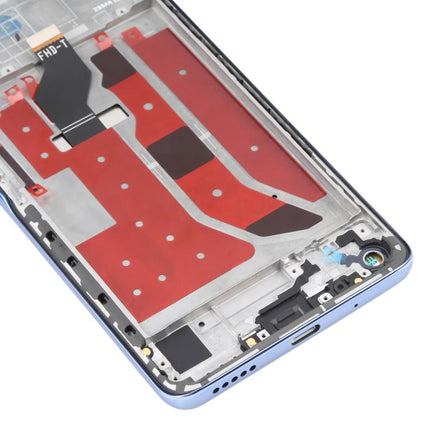 Original LCD Screen and Digitizer Full Assembly with Frame for Huawei Nova 9 SE, For Huawei Nova 9 SE