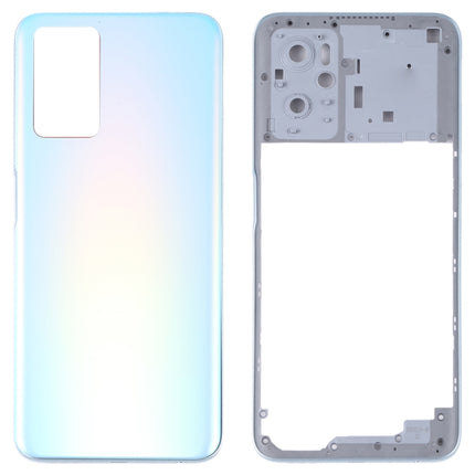 For OPPO A36/A76 Battery Back Cover with Middle Frame, For OPPO A36/A76