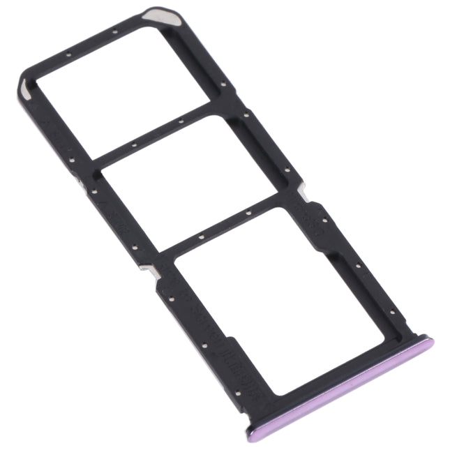For OnePlus Nord N200 5G DE2118 / DE2117 SIM Card Tray + SIM Card Tray + Micro SD Card Tray, For OnePlus Nord N200 5G Dual SIM