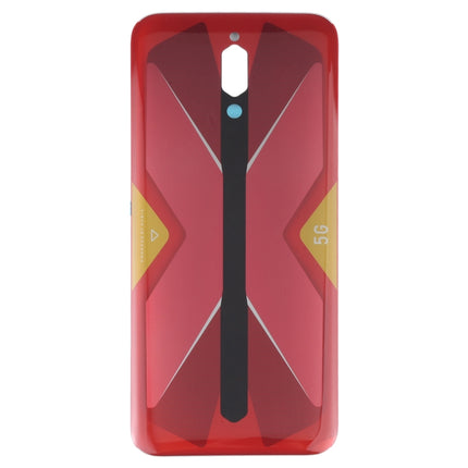 Battery Glass Back Cover for ZTE Nubia RedMagic 5G NX659J, For ZTE Nubia RedMagic 5G(Red)