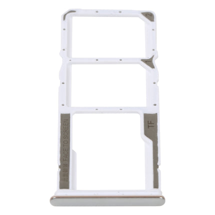SIM Card Tray + SIM Card Tray + Micro SD Card Tray For Xiaomi Redmi Note 11E, For Xiaomi Redmi Note 11E