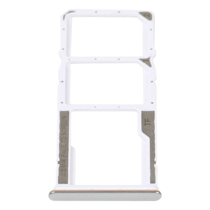 SIM Card Tray + SIM Card Tray + Micro SD Card Tray For Xiaomi Redmi Note 11S 5G, For Xiaomi Redmi Note 11S 5G