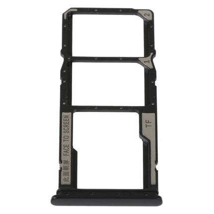SIM Card Tray + SIM Card Tray + Micro SD Card Tray For Xiaomi Redmi 10A, For Xiaomi Redmi 10A
