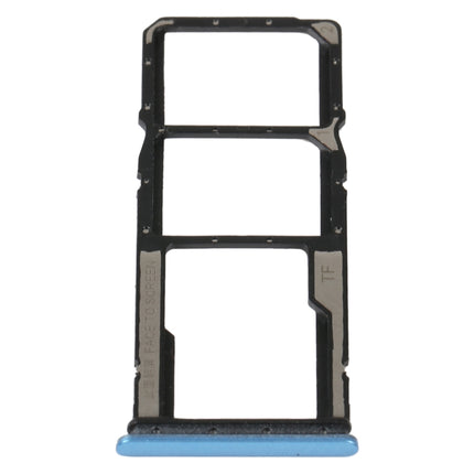 SIM Card Tray + SIM Card Tray + Micro SD Card Tray For Xiaomi Redmi 10A, For Xiaomi Redmi 10A
