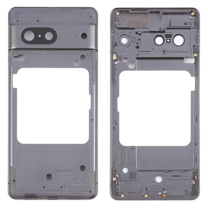 For Google Pixel 7 Front Housing LCD Frame Bezel Plate, For Google Pixel 7 (Silver), For Google Pixel 7