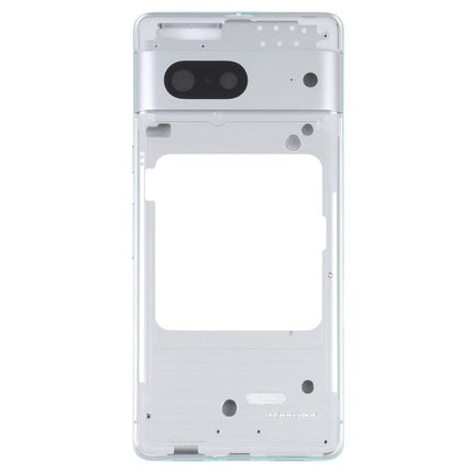 For Google Pixel 7 Front Housing LCD Frame Bezel Plate, For Google Pixel 7 (Silver), For Google Pixel 7
