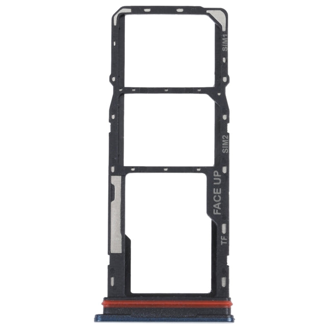 For Motorola Moto G42 SIM Card Tray + SIM Card Tray + Micro SD Card Tray