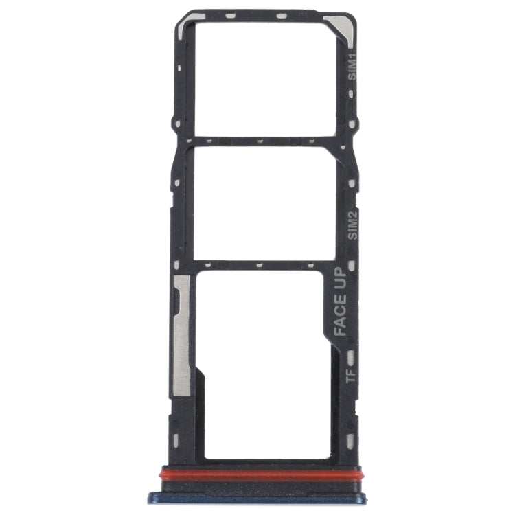 For Motorola Moto G42 SIM Card Tray + SIM Card Tray + Micro SD Card Tray