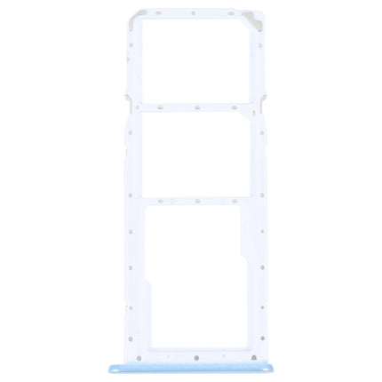 For OPPO A17 SIM Card Tray + SIM Card Tray + Micro SD Card Tray, For OPPO A17