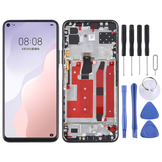 Original LCD Screen For Huawei Nova 7 SE / Honor 30S Digitizer Full Assembly with Frame, For Huawei Nova 7 SE / Honor 30S