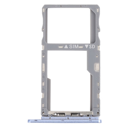 For TCL 10 SE T766H Original SIM Card Tray + SIM / Micro SD Card Tray, For TCL 10 SE