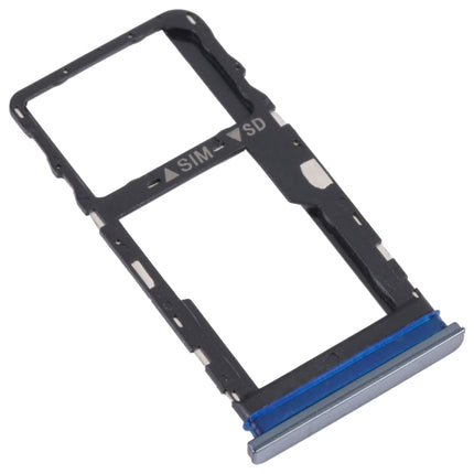 Für TCL 30 / 30+ / 30 5G Original-SIM-Kartenfach + Micro-SD-Kartenfach, für TCL 30 / 30+ / 30 5G