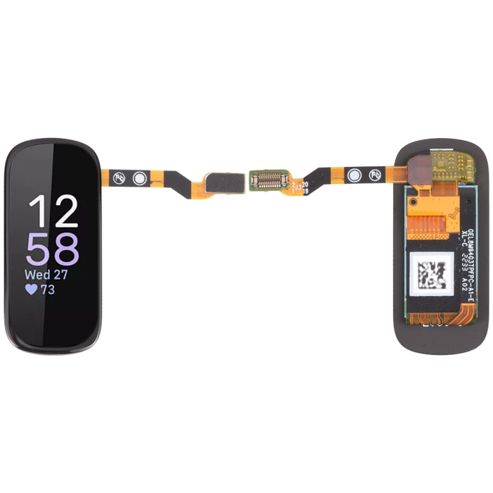 Original LCD Screen and Digitizer Full Assembly for Fitbit Inspire 3, For Fitbit Inspire 3