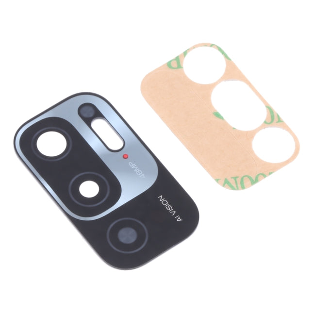 10 PCS Back Camera Lens for Xiaomi Redmi Note 10T 5G, For Xiaomi Redmi Note 10T 5G