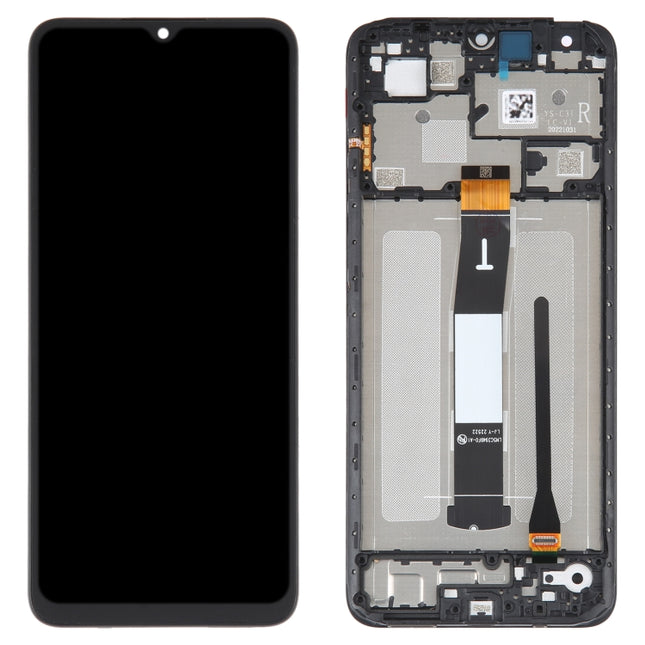 Original LCD Screen For Xiaomi Redmi 12C Digitizer Full Assembly with Frame