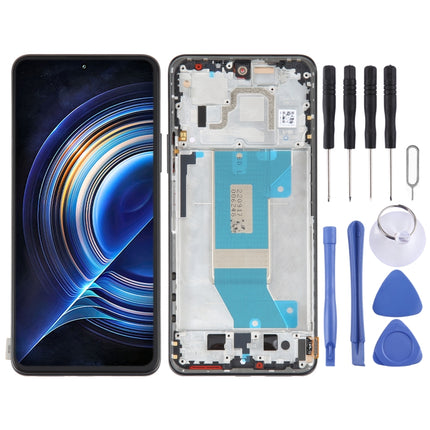 AMOLED Original LCD Screen For Xiaomi Redmi K50 / K50 Pro Digitizer Full Assembly with Frame, For Xiaomi Redmi K50 / K50 Pro(Original)