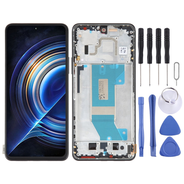 AMOLED Original LCD Screen For Xiaomi Redmi K50 / K50 Pro Digitizer Full Assembly with Frame