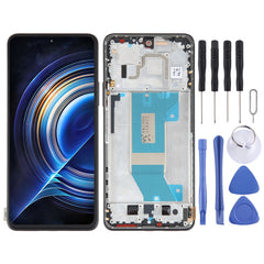 AMOLED Original LCD Screen For Xiaomi Redmi K50 / K50 Pro Digitizer Full Assembly with Frame, For Xiaomi Redmi K50 / K50 Pro(Original)