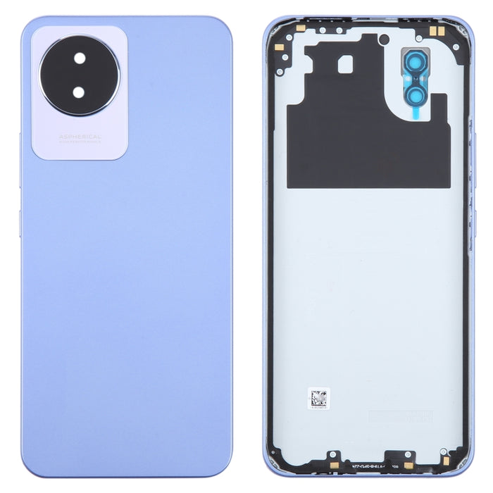 For vivo Y02 Original Battery Back Cover with Camera Lens Frame, For vivo Y02, For vivo Y02(Original)