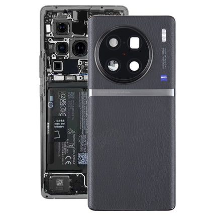 For vivo X90 Pro+ Original Battery Back Cover with Camera Lens Frame, For vivo X90 Pro+(Original with Camera Lens), For vivo X90 Pro+