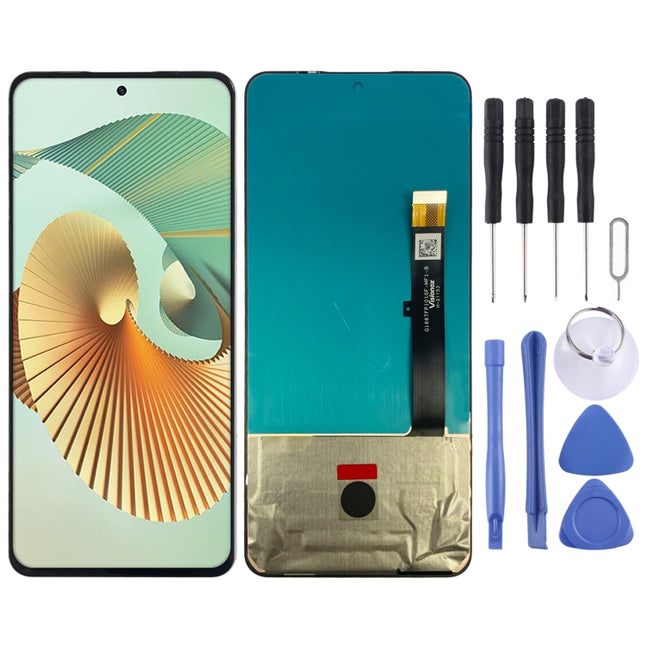 AMOLED Material LCD Screen for ZTE Axon 30 Pro 5G A2022 With Digitizer Full Assembly, For ZTE Axon 30 Pro 5G