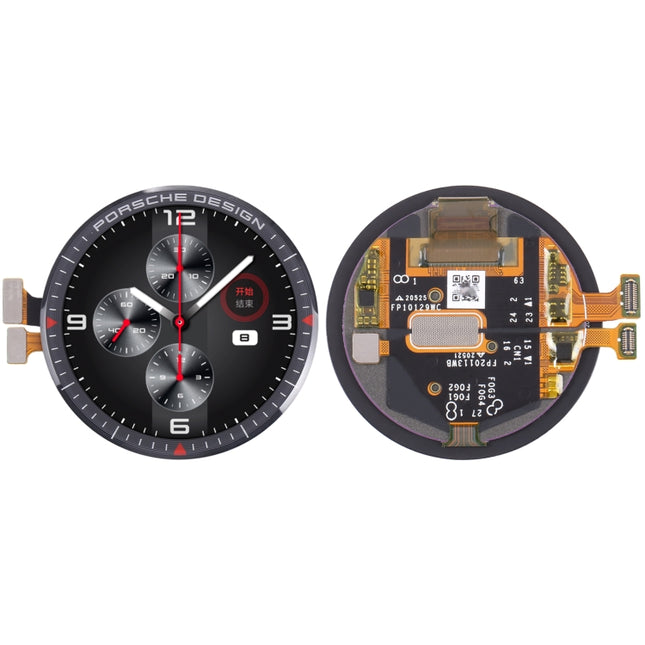 Original LCD Screen For Huawei Watch GT 2 Porsche Design Digitizer Full Assembly, For Huawei Watch GT 2 Porsche Design