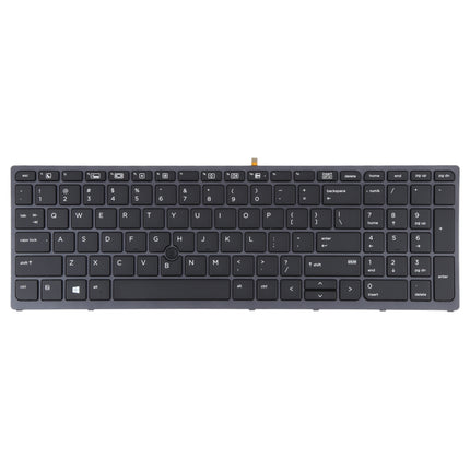 For HP ZBOOK 15 G3 17 G3 US Version Keyboard with Backlight and Pointing