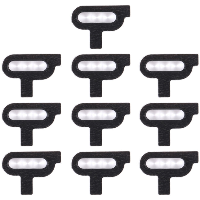 For vivo X90 Pro+ 10pcs Flashlight Covers, For vivo X90 Pro+ (Black), For vivo X90 Pro+