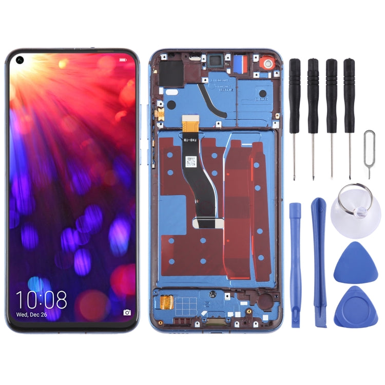 For Honor View 20 Original LCD Screen Digitizer Full Assembly with Frame