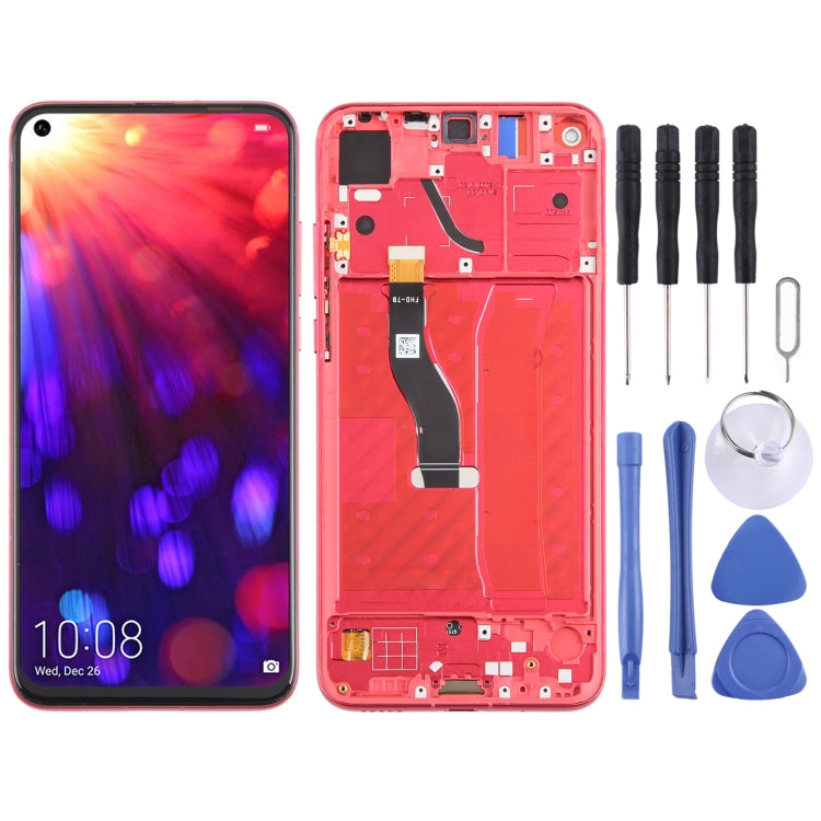 For Honor View 20 Original LCD Screen Digitizer Full Assembly with Frame