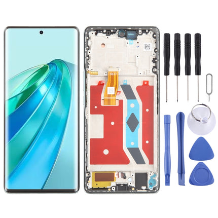 For Honor X9A Original LCD Screen Digitizer Full Assembly with Frame, For Honor X9A, For Honor X9A(Original)