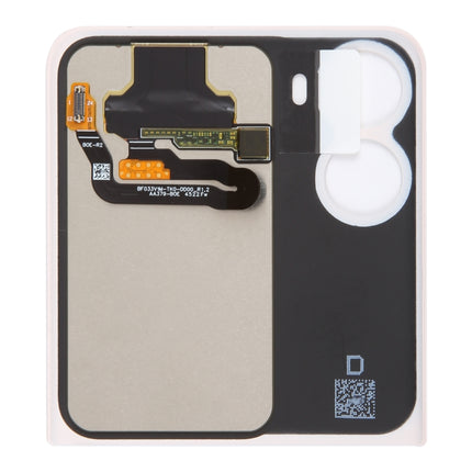 Original LCD Secondary Screen for OPPO Find N2 Flip With Digitizer Full Assembly, For OPPO Find N2 Flip(Secondary Screen), For OPPO Find N2 Flip (Black), For OPPO Find N2 Flip (Purple)