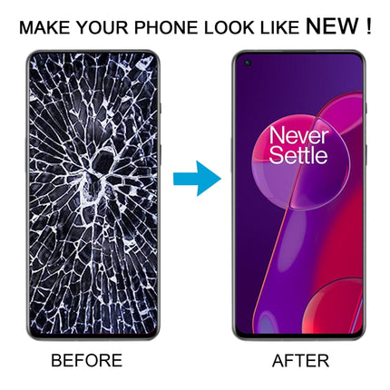 For OnePlus 9RT 5G MT2110 AMOLED Original LCD Screen Digitizer Full Assembly with Frame